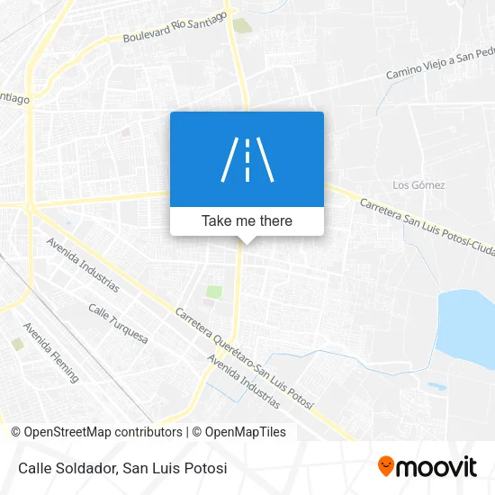 Mapa de Calle Soldador