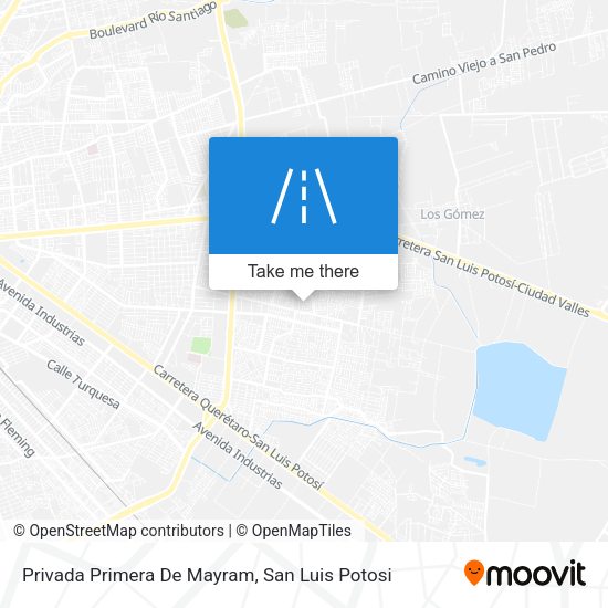 Privada Primera De Mayram map