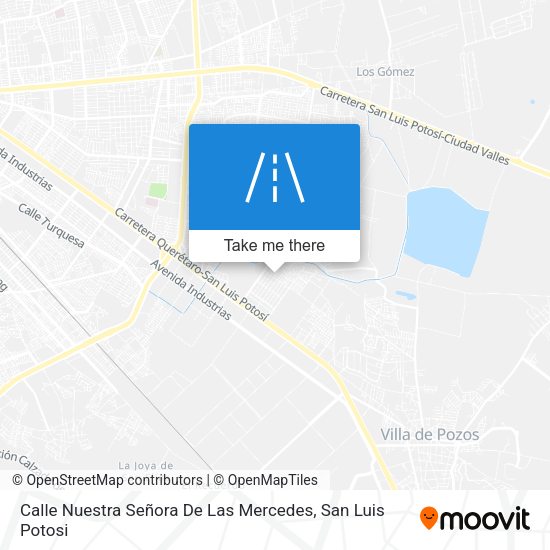 Mapa de Calle Nuestra Señora De Las Mercedes