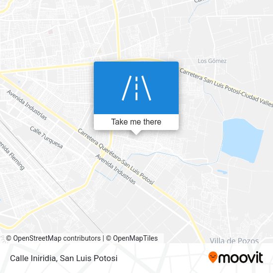 Calle Iniridia map
