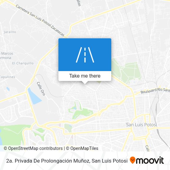 2a. Privada De Prolongación Muñoz map