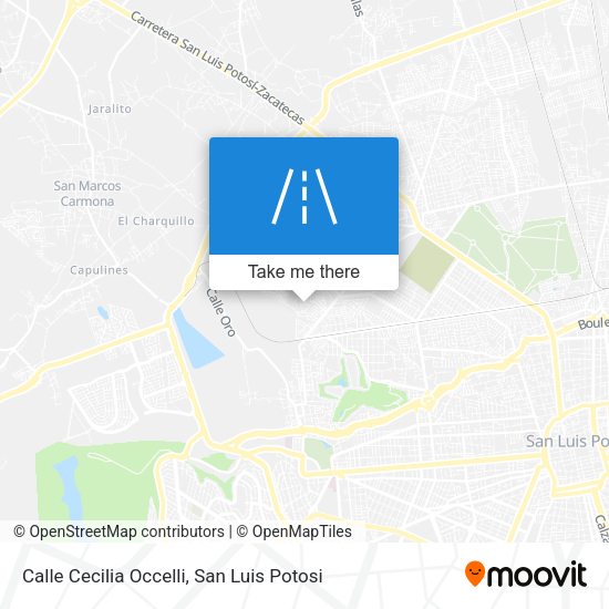 Mapa de Calle Cecilia Occelli