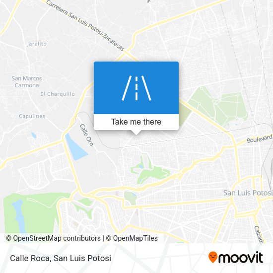 Mapa de Calle Roca