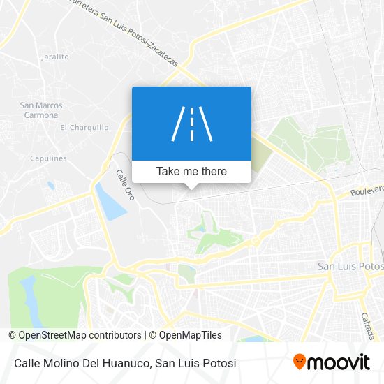 Calle Molino Del Huanuco map