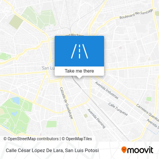 Calle César López De Lara map