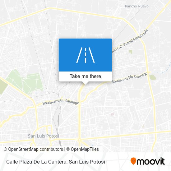Calle Plaza De La Cantera map