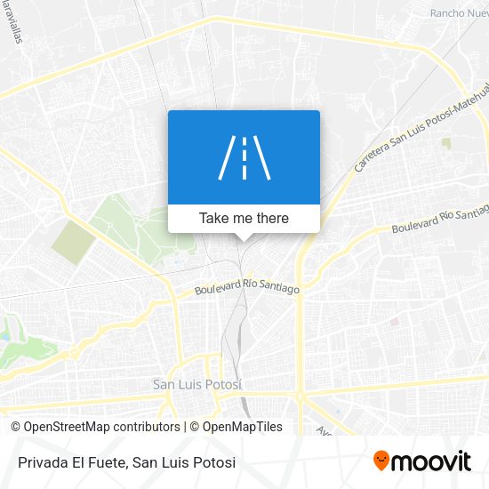Privada El Fuete map