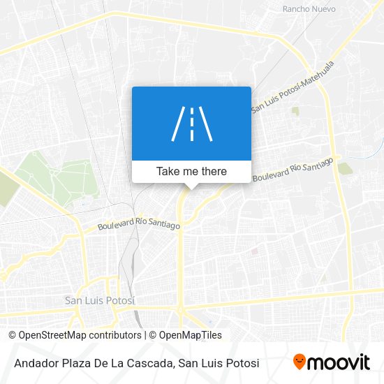 Mapa de Andador Plaza De La Cascada