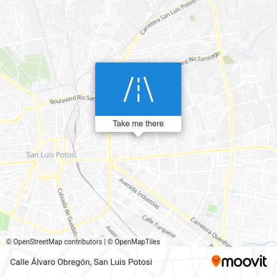 Calle Álvaro Obregón map