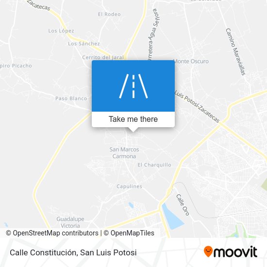 Calle Constitución map