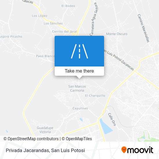 Mapa de Privada Jacarandas