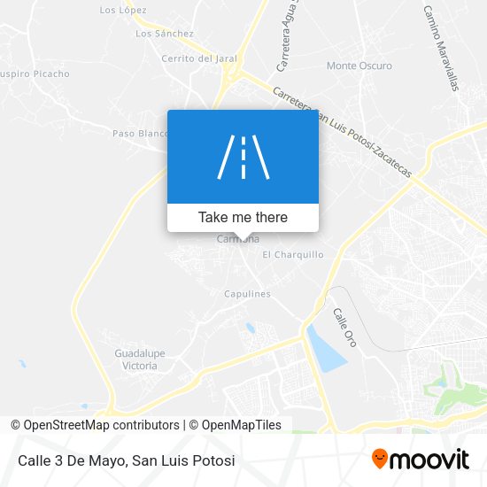 Calle 3 De Mayo map