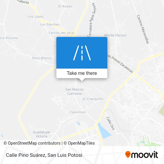 Calle Pino Suárez map