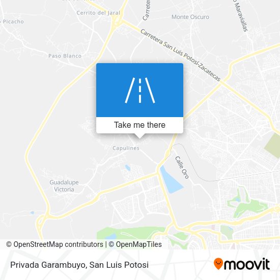 Mapa de Privada Garambuyo