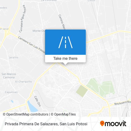 Privada Primera De Salazares map
