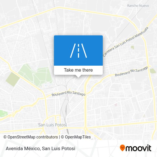 Avenida México map