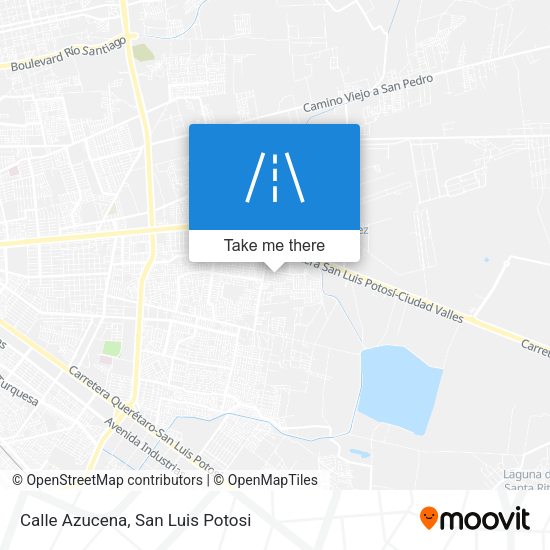 Mapa de Calle Azucena