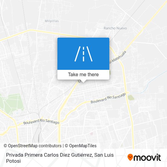 Privada Primera Carlos Díez Gutiérrez map