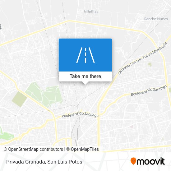 Privada Granada map