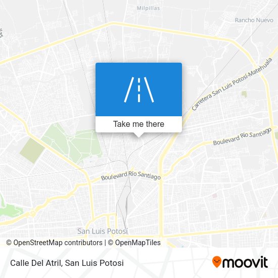 Calle Del Atril map