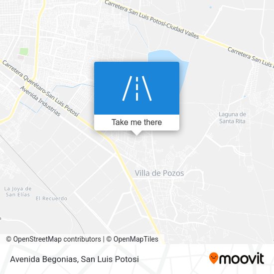 Mapa de Avenida Begonias