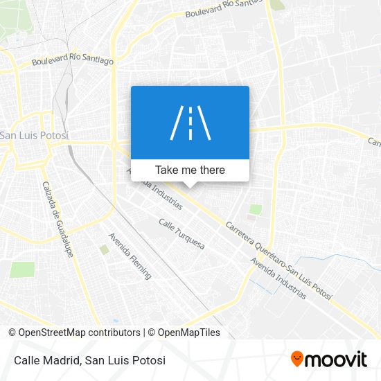 Calle Madrid map