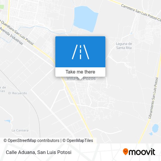 Calle Aduana map