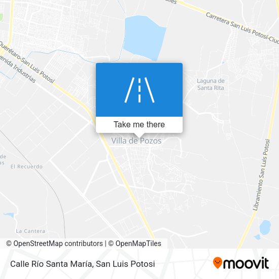Mapa de Calle Río Santa María