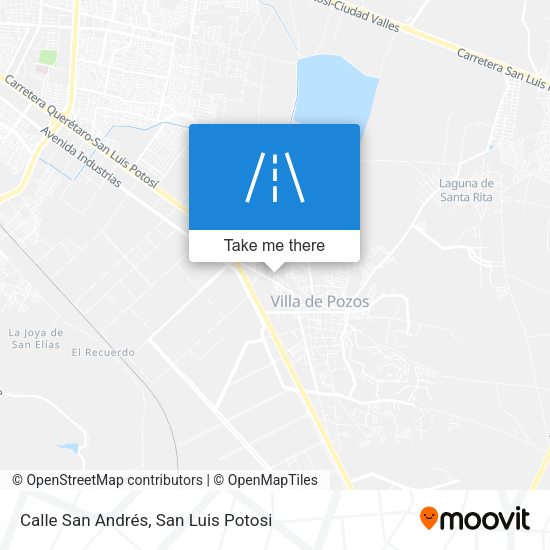 Mapa de Calle San Andrés