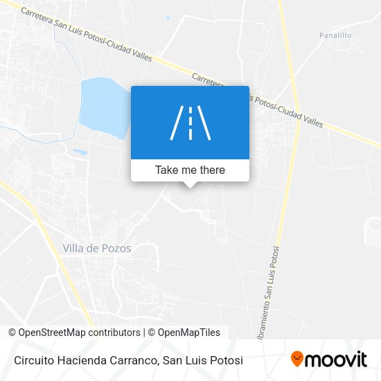 Circuito Hacienda Carranco map
