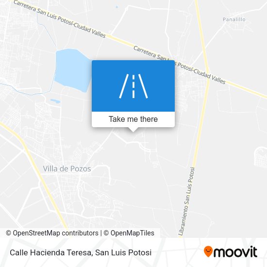 Calle Hacienda Teresa map