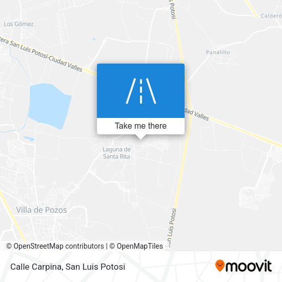 Calle Carpina map