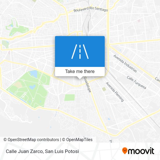 Calle Juan Zarco map