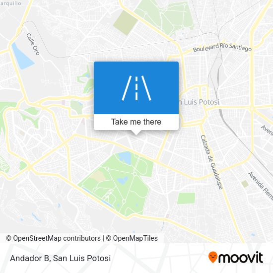 Mapa de Andador B