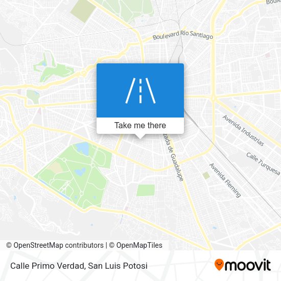 Mapa de Calle Primo Verdad