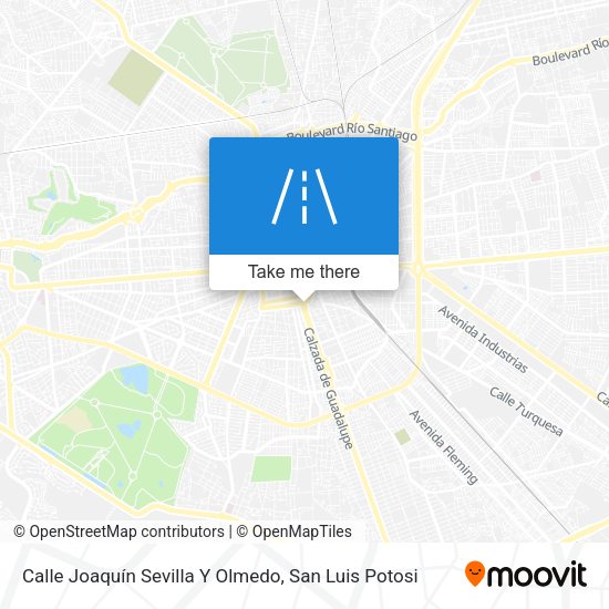 Mapa de Calle Joaquín Sevilla Y Olmedo