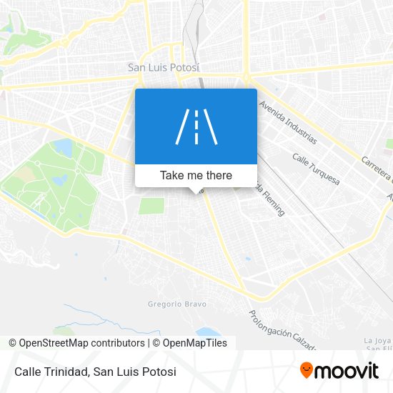 Mapa de Calle Trinidad