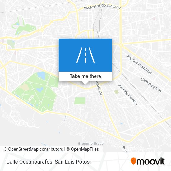 Calle Oceanógrafos map