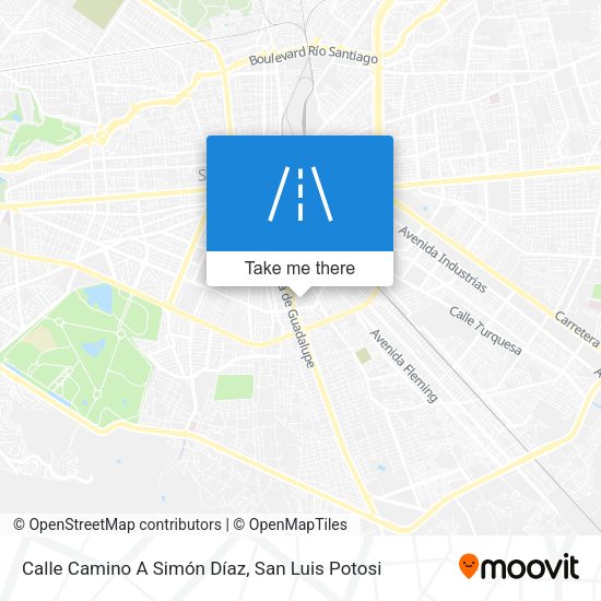 Calle Camino A Simón Díaz map