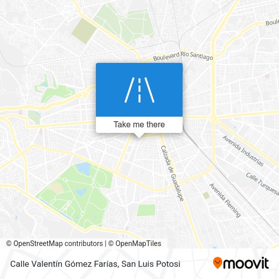Calle Valentín Gómez Farías map