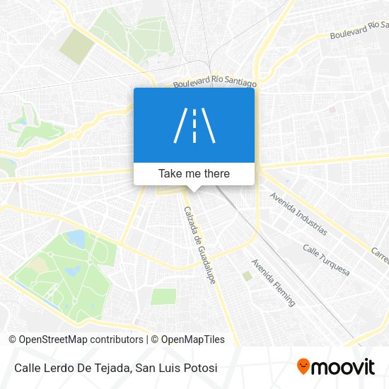 Mapa de Calle Lerdo De Tejada