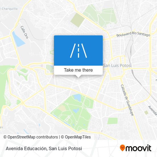 Mapa de Avenida Educación