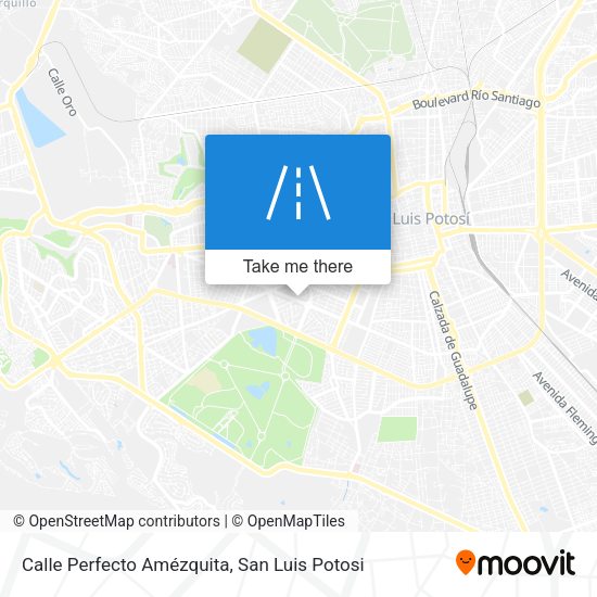 Calle Perfecto Amézquita map