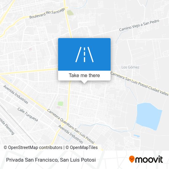 Mapa de Privada San Francisco