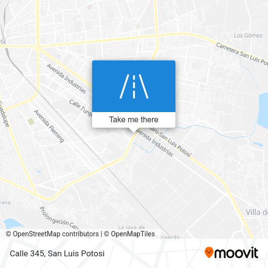 Mapa de Calle 345
