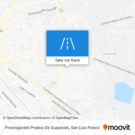 Prolongación Prados De Guayacán map
