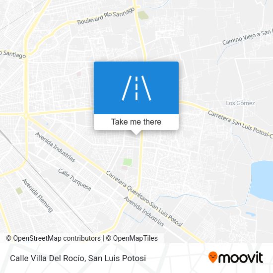 Calle Villa Del Rocío map