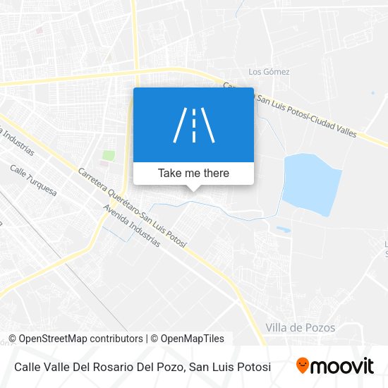 Calle Valle Del Rosario Del Pozo map