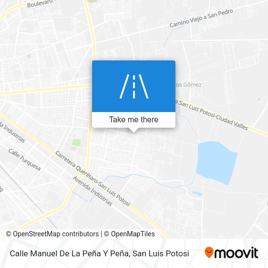 Calle Manuel De La Peña Y Peña map
