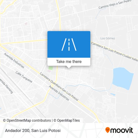 Andador 200 map